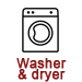 Washer & dryer